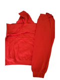 Mens red sweatpants mens red sweatsuit set red hoodie red joggers set mens red tracksuit