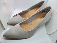 Womens Wedding Shoes Faux Seude Size 6 Bridal Shoes Low Heel 2 Inch Heel is a great gift for her