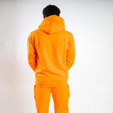 mens orange sweatsuit mens orange joggers mens orange hoodie