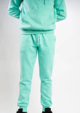 teal joggers