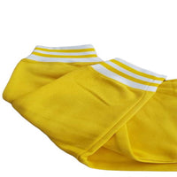 yellow joggers 