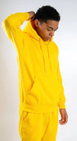 mens yellow sweatsuit
